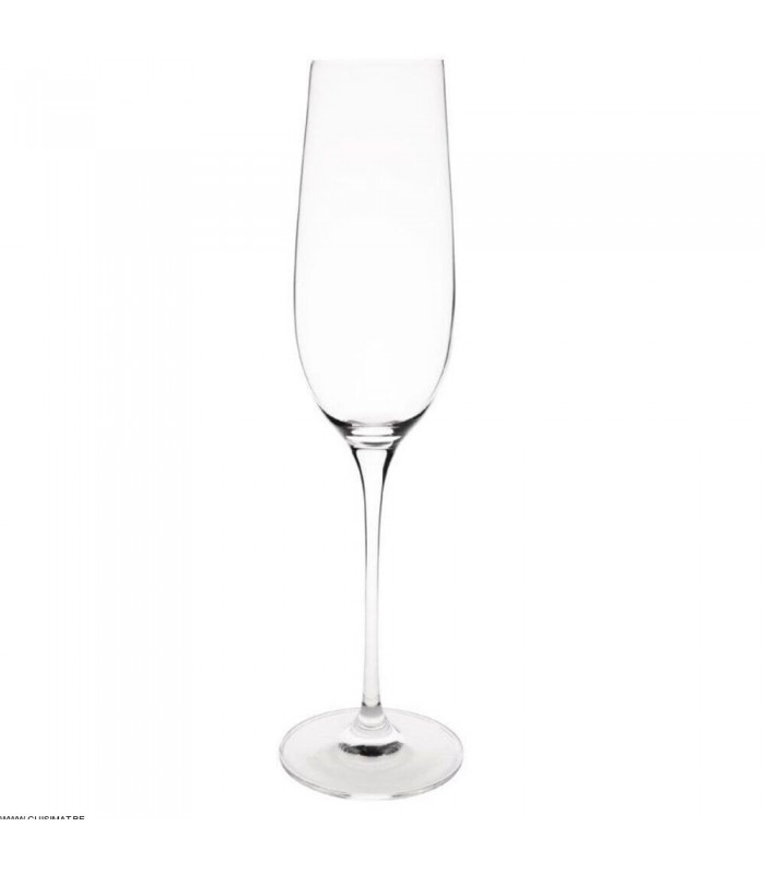 FLUTES A CHAMPAGNE EN CRISTAL 260ML 6 PIECES CAMPANA dans CAMPANA