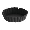 MOULE A TARTELETTE CANNELE ANTIADHESIF AVEC FOND AMOVIBLE Ø10CM 3 PIECES dans MOULES PATISSERIES