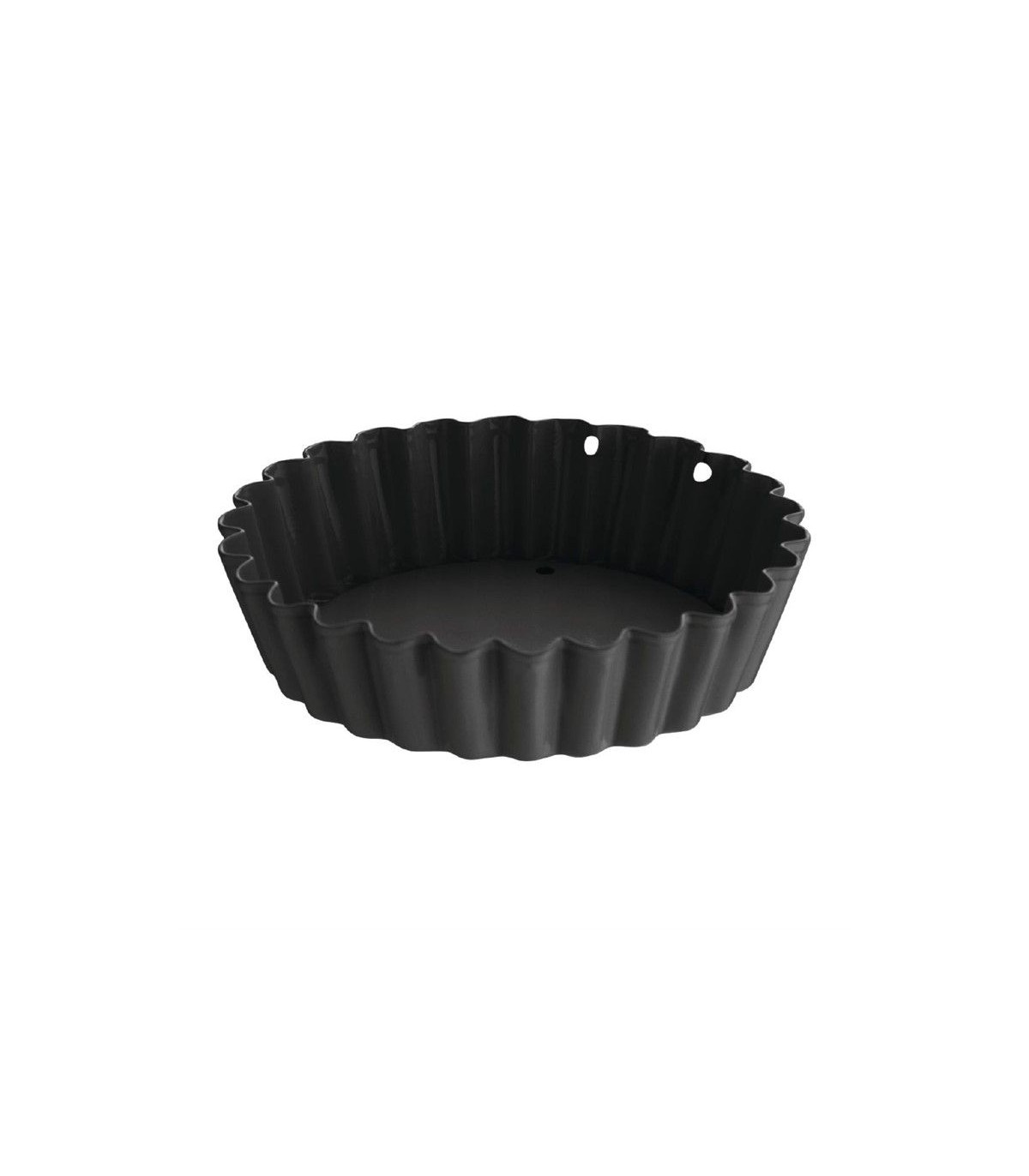 MOULE A TARTELETTE CANNELE ANTIADHESIF AVEC FOND AMOVIBLE Ø10CM 3 PIECES dans MOULES PATISSERIES