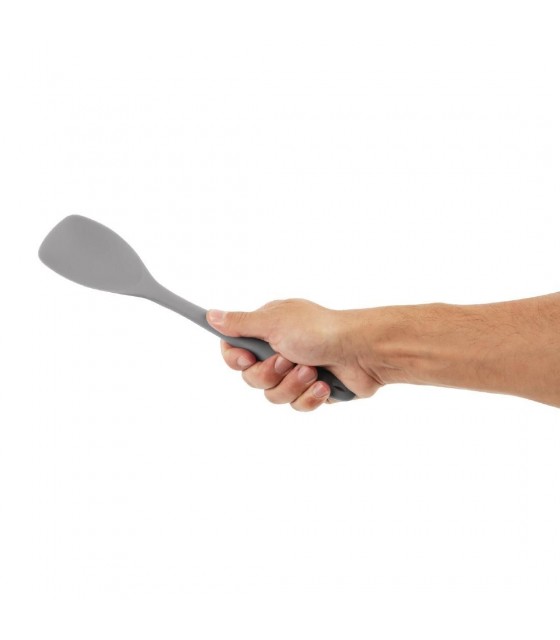 SPATULE CUILLERE GRISE EN SILICONE RESISTANT A LA CHALEUR dans USTENSILES DE SERVICE