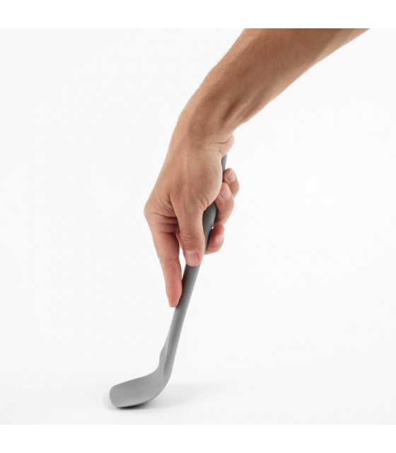 SPATULE CUILLERE GRISE EN SILICONE RESISTANT A LA CHALEUR dans USTENSILES DE SERVICE