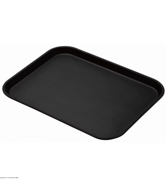 PLATEAU RECTANGULAIRE 45.7CM NOIR FIBRE DE VERRE ANTIDERAPANT TREADLITE CAMBRO dans PRESENTATION DE COMPTOIR