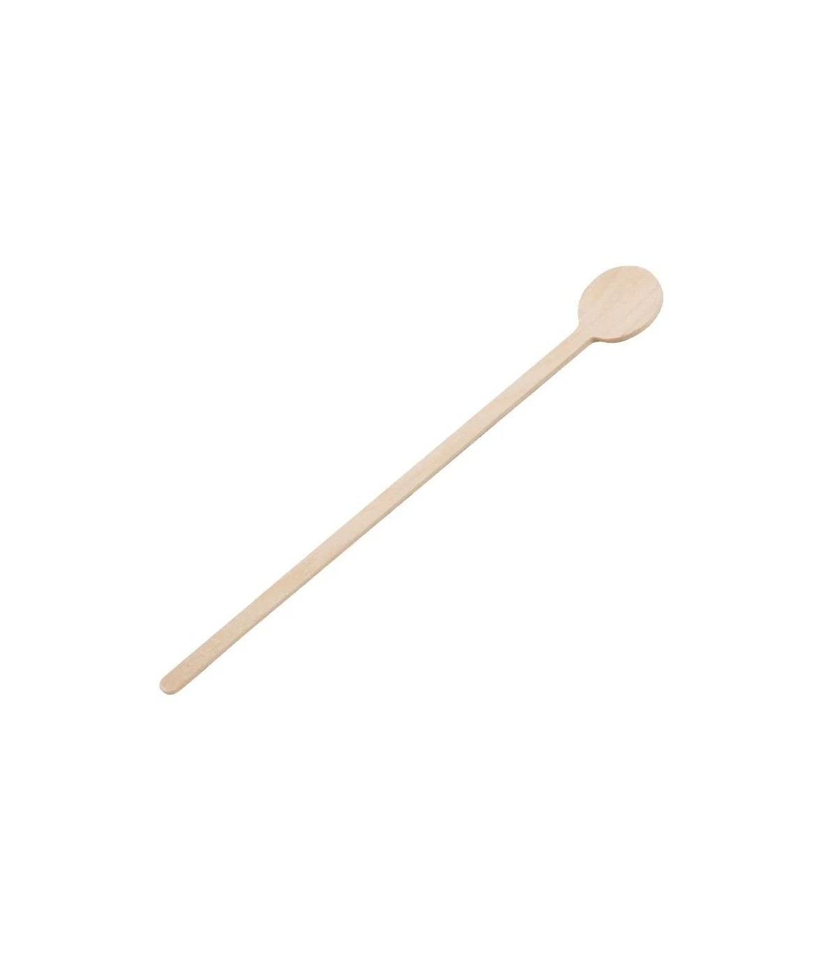 AGITATEURS A COCKTAIL BIODEGRADABLES EN BOIS 150MM 100 PIECES dans EMBALLAGE EN BOIS