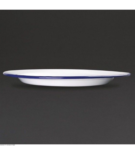 ASSIETTE PLATE EMAILLE Ø300MM 6 PIECES dans ACIER EMAILLE