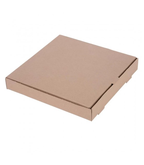 BOITE A PIZZA KRAFT 300MM 100 PIECES dans EMBALLAGE EN CARTON ET PAPIER