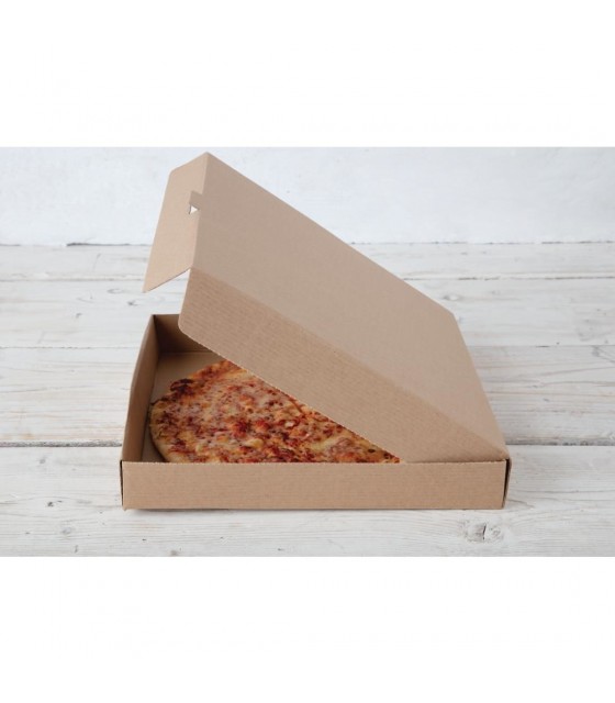 BOITE A PIZZA KRAFT 300MM 100 PIECES dans EMBALLAGE EN CARTON ET PAPIER