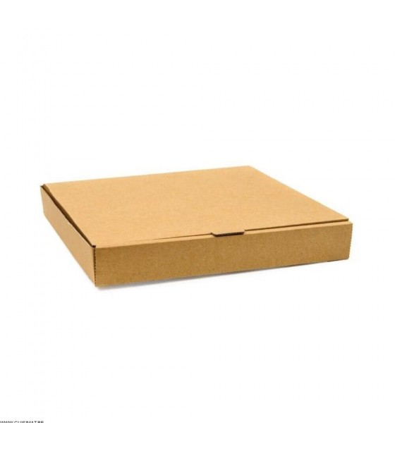 BOITE A PIZZA KRAFT 350MM 50 PIECES dans EMBALLAGE EN CARTON ET PAPIER