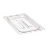 COUVERCLE AVEC POIGNEE SANS BPA CAMVIEW CAMBRO GN 1/6 dans BACS GASTRONORM ANTI-ADHESIF