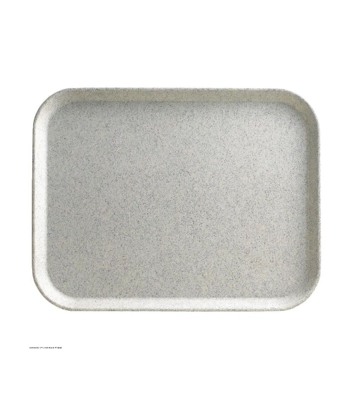 PLATEAU VERSALITE EN POLYESTER 36*46CM MOUCHETE GRIS CAMBRO dans PRESENTATION DE COMPTOIR