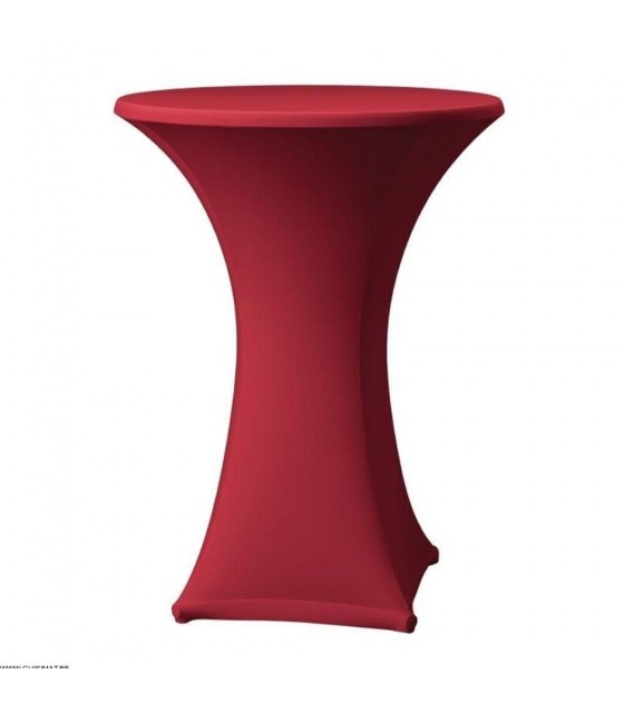 HOUSSE DE TABLE EXTENSIBLE SAMBA BORDEAUX dans HOUSSE DE PROTECTION