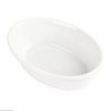 PLAT A GRATIN OVALE EN PORCELAINE BLANCHE 6 PIECES OLYMPIA dans OLYMPIA