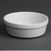 PLAT A GRATIN ROND EN PORCELAINE BLANCHE Ø137MM 6 PIECES OLYMPIA dans OLYMPIA