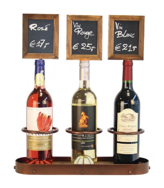 EOL  PRESENTOIR 3 BOUTEILLES SECURIT dans SIGNALISATION