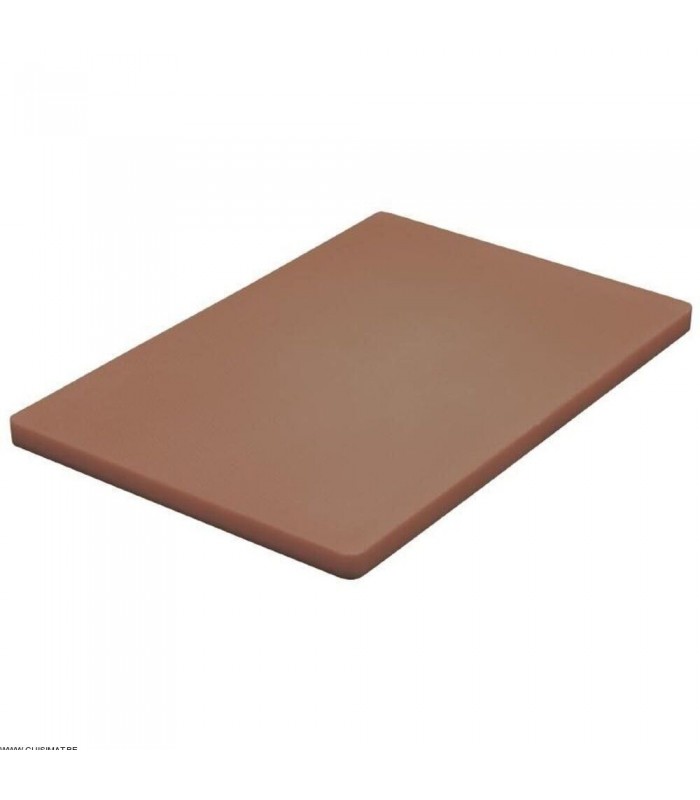 PLANCHE A DECOUPER 20MM 45*30CM MARRON HYGIPLAS dans PLANCHES A DECOUPER