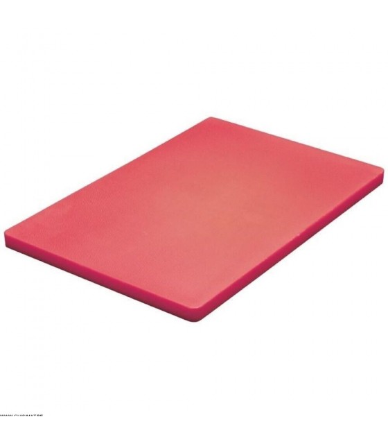 PLANCHE A DECOUPER 20MM 45*30CM ROUGE HYGIPLAS dans PLANCHES A DECOUPER