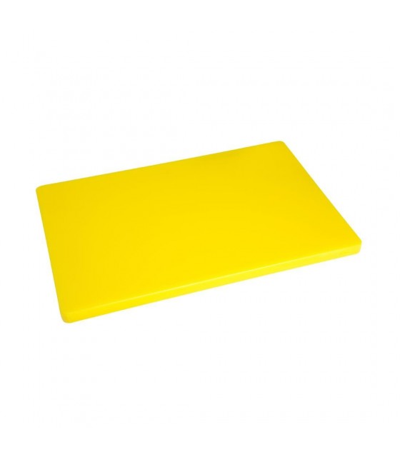 PLANCHE A DECOUPER 20MM 45*30CM JAUNE HYGIPLAS dans PLANCHES A DECOUPER