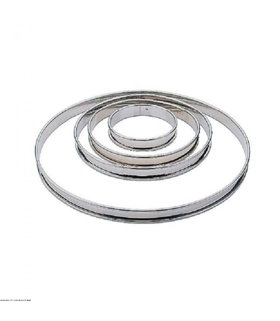 CERCLE A TARTE LISSE Ø240MM MATFER dans MOULES PATISSERIES