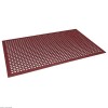 TAPIS EN CAOUTCHOUC ANTI-FATIGUE ROUGE 0.9*1.5M CUISIMAT dans CANIVEAU