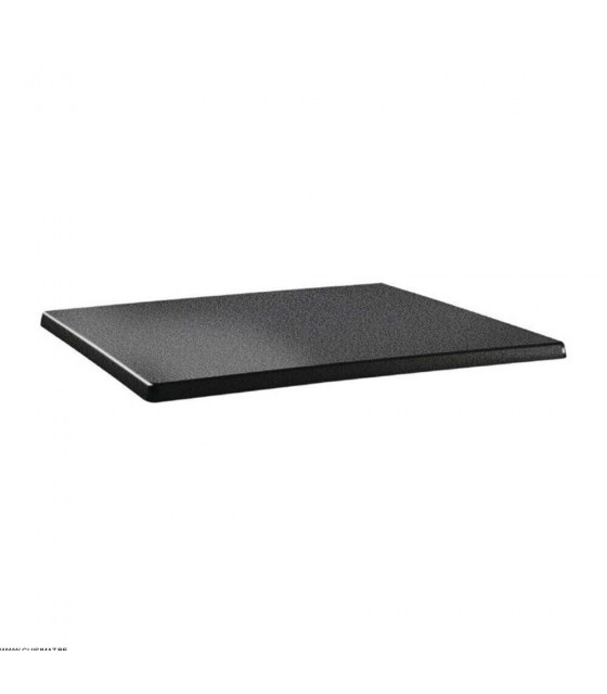 EOL  PLATEAU DE TABLE RECTANGULAIRE CLASSIC LINE 120X80CM ANTHRACITE TOPALIT dans TABLE EN KIT
