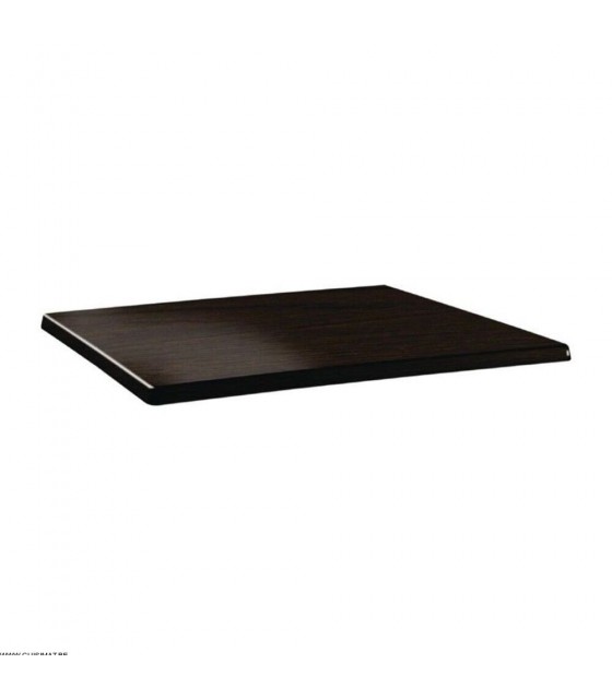 PLATEAU DE TABLE RECTANGULAIRE CLASSIC LINE 120X80CM WENGE TOPALIT dans TABLE EN KIT