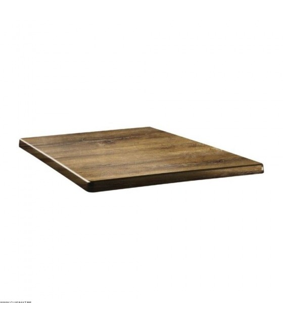 PLATEAU DE TABLE CARRE CLASSIC LINE 80X80CM ATACAMA CHERRY TOPALIT dans TABLE EN KIT