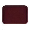 PLATEAU BORDEAUX 35CM RECTANGULAIRE ANTIDERAPANT EN FIBRE DE VERRE EPICTREAD CAMBRO dans PRESENTATION DE COMPTOIR