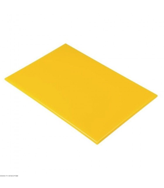 PLANCHE A DECOUPER JAUNE ANTI-BACTERIENNE 46*30.5*1.3CM dans PLANCHES A DECOUPER