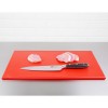 PLANCHE A DECOUPER ROUGE ANTI-BACTERIENNE 46*30.5*1.3CM dans PLANCHES A DECOUPER