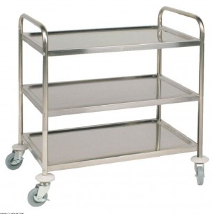 CHARIOT INOX 2 NIVEAUX FED dans CHARIOT DE DEBARRASSAGE
