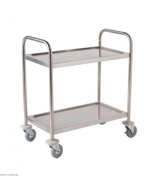 CHARIOT INOX 2 NIVEAUX FED dans CHARIOT DE DEBARRASSAGE