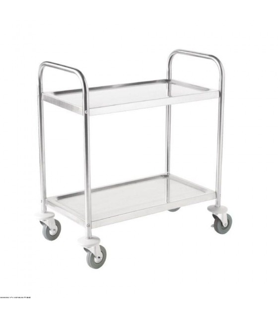 CHARIOT INOX 2 NIVEAUX FED dans CHARIOT DE DEBARRASSAGE