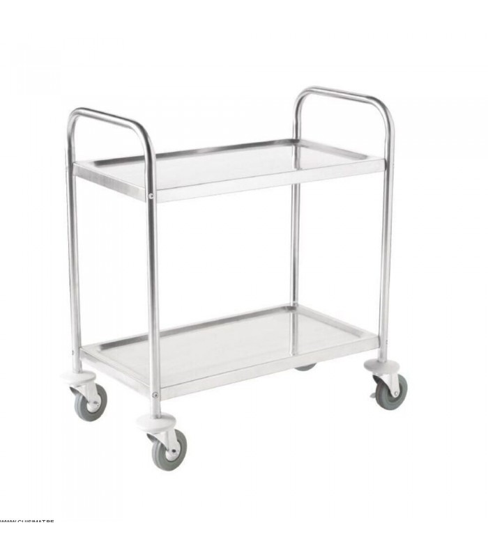 CHARIOT INOX 2 NIVEAUX FED dans CHARIOT DE DEBARRASSAGE