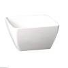 EOL  BOL EN MELAMINE CARRE BLANC 25*25*H12CM 3.8LT APS dans PRESENTATION DE BUFFET