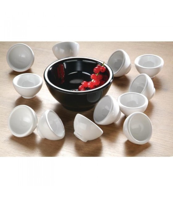 EOL  BOL EN MELAMINE ROND BLANC 20CM APS dans PRESENTATION DE BUFFET