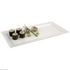 PLATEAU EN MELAMINE BLANC RECTANGULAIRE 35.5*18*H3CM APS dans PRESENTATION DE BUFFET