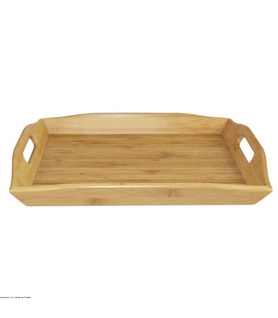 PLATEAU DE SERVICE EN BAMBOU 38*29CM CUISIMAT dans PLATEAUX