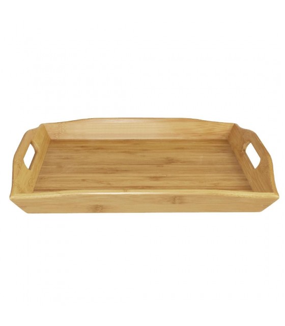 PLATEAU DE SERVICE EN BAMBOU 38*29CM CUISIMAT dans PLATEAUX