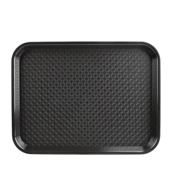 PLATEAU 450 X 350 MM NOIR CUISIMAT dans PRESENTATION DE COMPTOIR