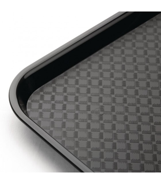 PLATEAU 450 X 350 MM NOIR CUISIMAT dans PRESENTATION DE COMPTOIR