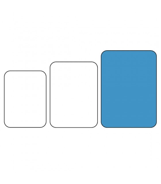 EOL  PLATEAU 450 X 350 MM BLEU CUISIMAT dans PRESENTATION DE COMPTOIR