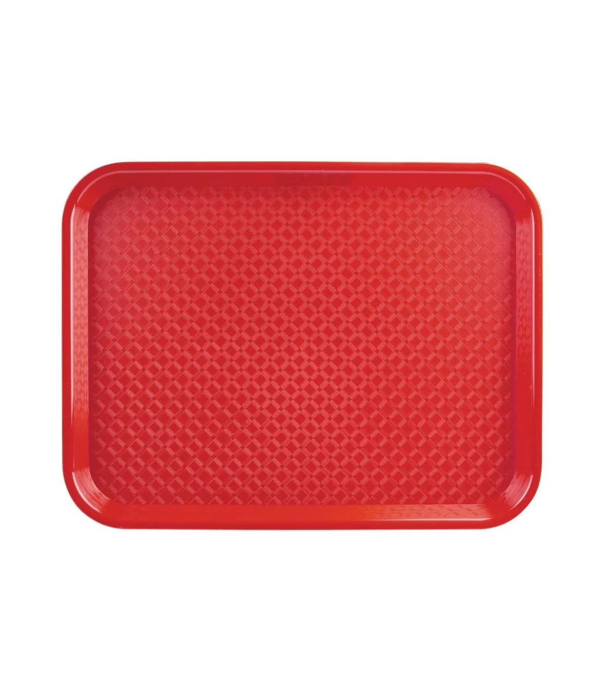 PLATEAU 450 X 350 MM ROUGE CUISIMAT dans PRESENTATION DE COMPTOIR