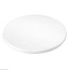 PLATEAU DE TABLE BLANC Ø600MM dans TABLE EN KIT