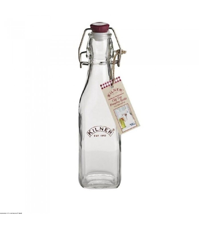 BOUTEILLE A FERMETURE MECANIQUE 550ML H274MM KILNER dans BOUTEILLES