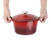 COCOTTE RONDE ROUGE 3.2LT VOGUE dans CASSEROLES