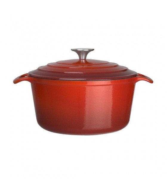 COCOTTE RONDE ROUGE 4LT VOGUE dans CASSEROLES