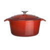 COCOTTE RONDE ROUGE 4LT VOGUE dans CASSEROLES