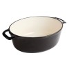 COCOTTE OVALE NOIRE 6LT VOGUE dans CASSEROLES