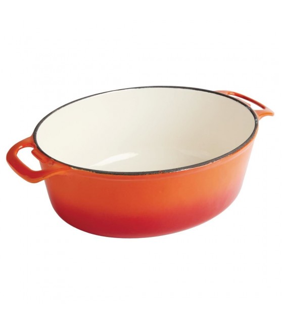 COCOTTE OVALE ORANGE 5LT VOGUE dans CASSEROLES