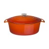 COCOTTE OVALE ORANGE 6LT VOGUE dans CASSEROLES