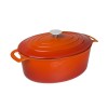 COCOTTE OVALE ORANGE 6LT VOGUE dans CASSEROLES